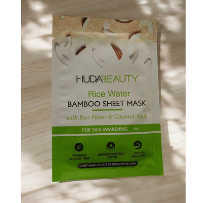 Huda Beauty Rise Water Face Mask Sheet